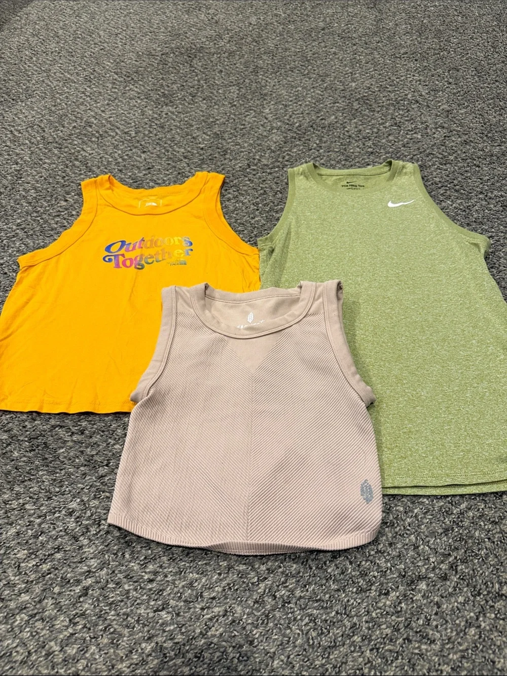 North face , free people , Nike